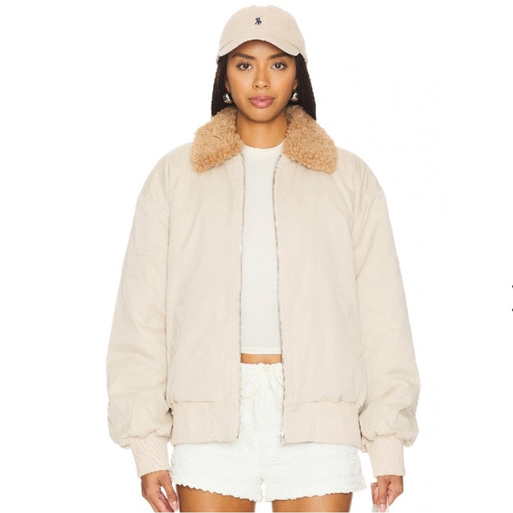 NWT! LOVERS + FRIENDS MOLLIE jacket. Neutral color-way.  Size L